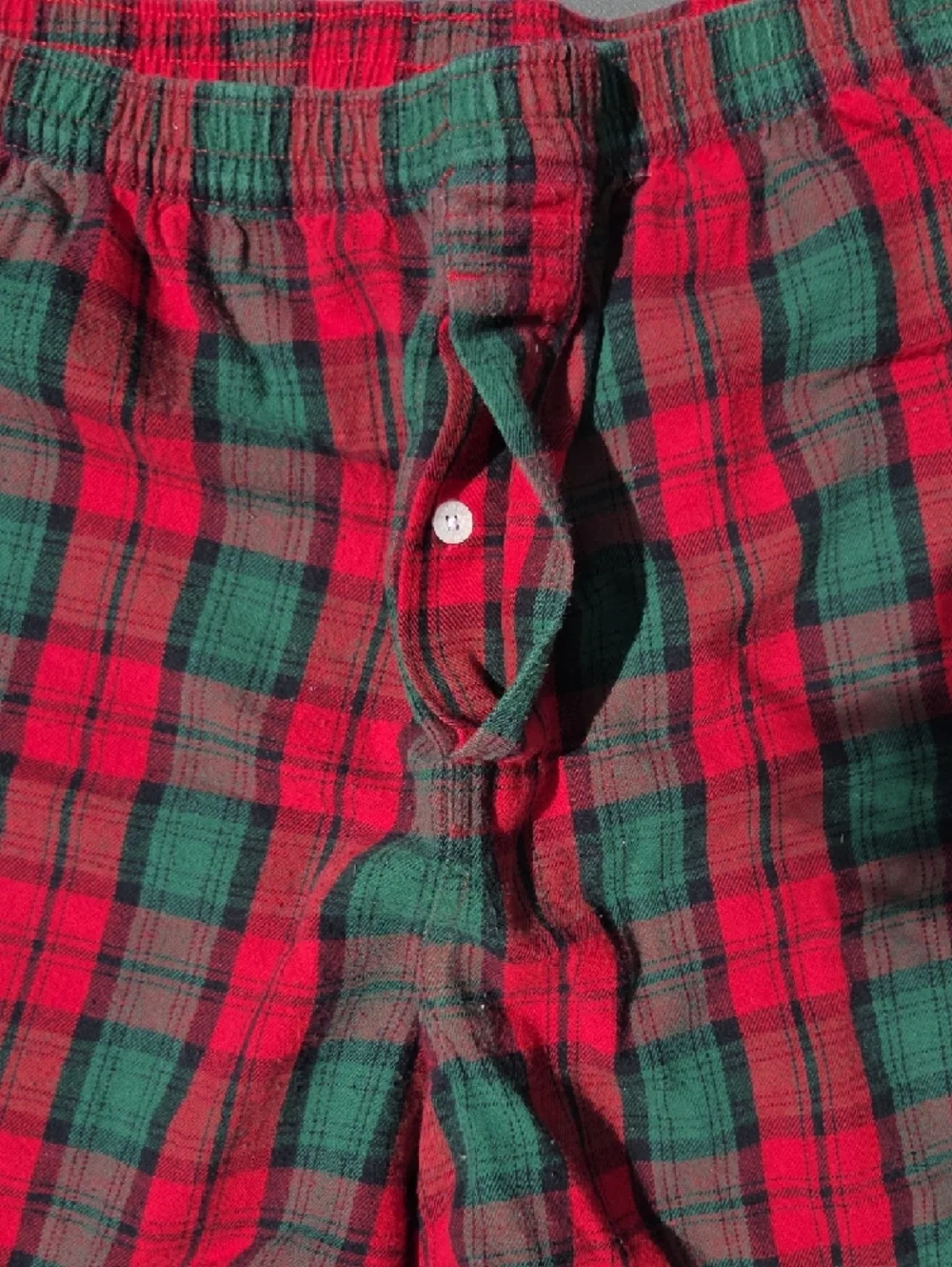 Disney Red and Green Plaid Mickey Shorts - Picture 3 of 10